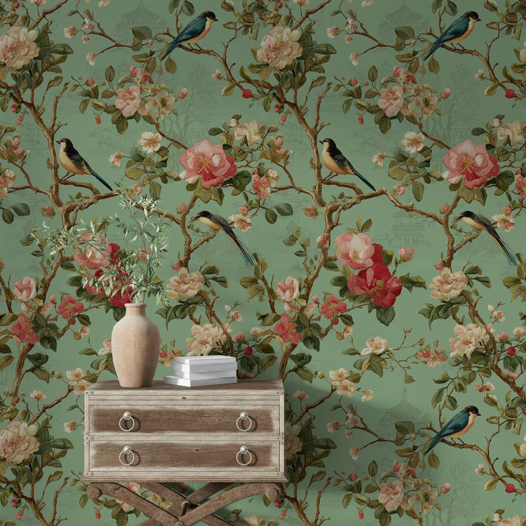 Chinoiserie Wallpaper