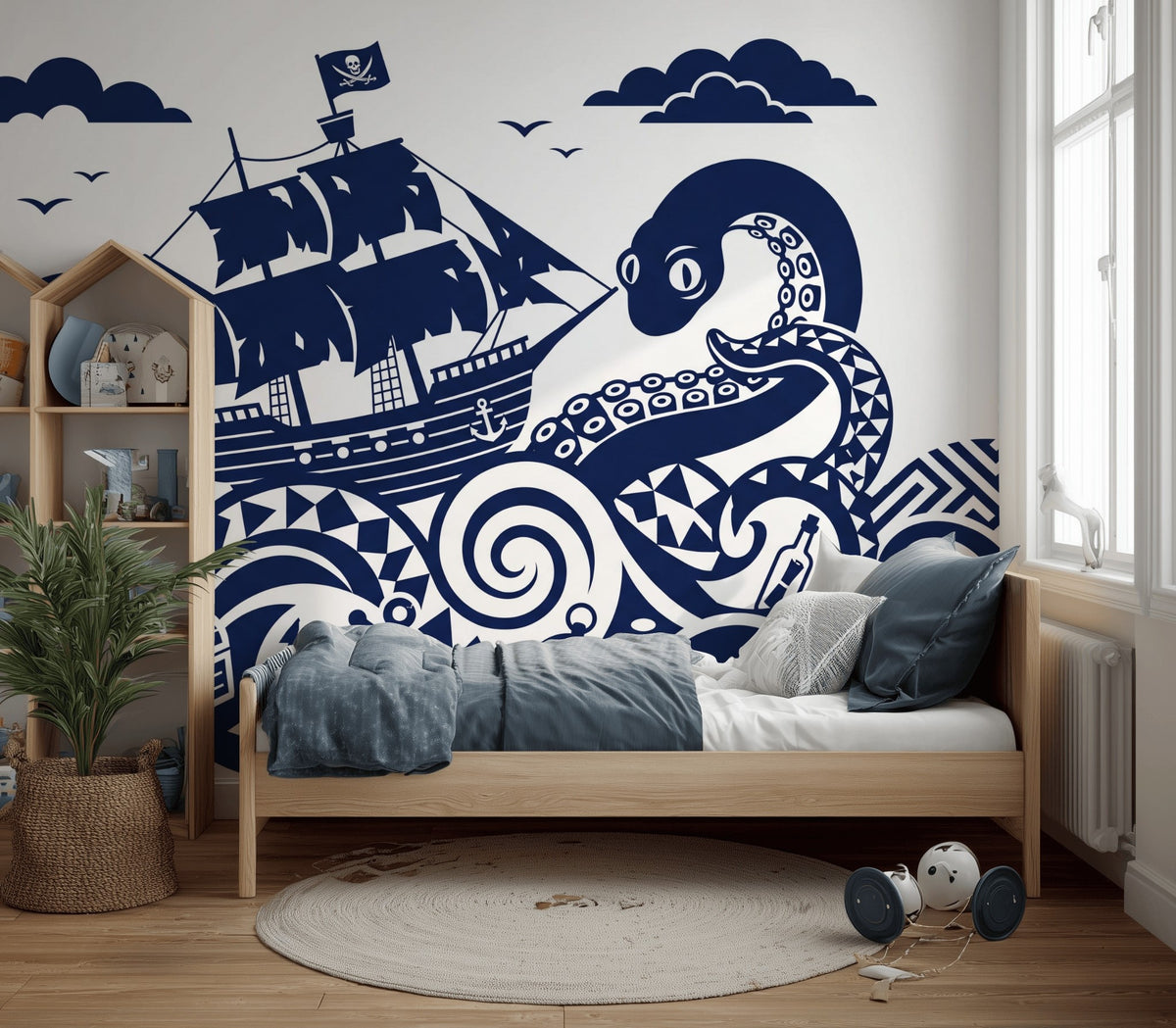 White Background Wallpaper Blank Canvas Clean Look Wall Mural
