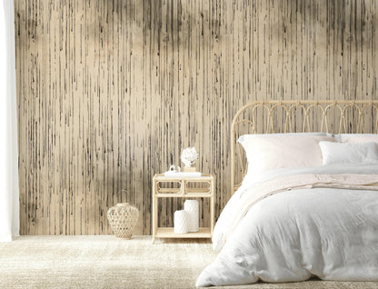 Abstract Drip Paint Wallpaper | Modern Industrial Wall Mural | Textured Peel and Stick Decor