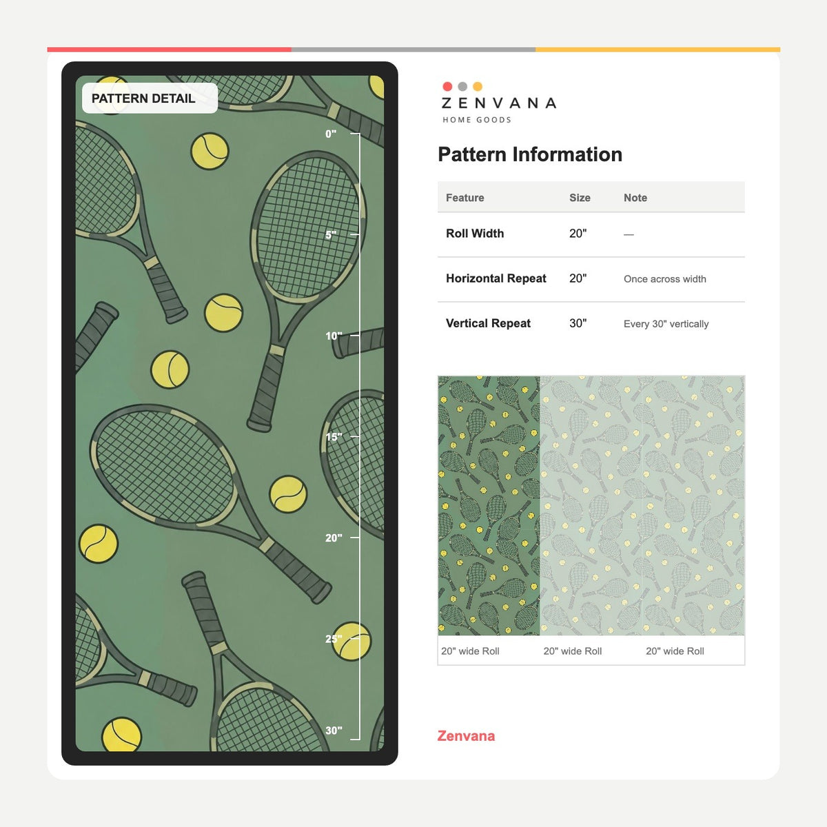 Retro Tennis Club Wallpaper with Rackets and Yellow Balls
