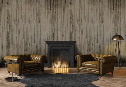 Abstract Drip Paint Wallpaper | Modern Industrial Wall Mural | Textured Peel and Stick Decor