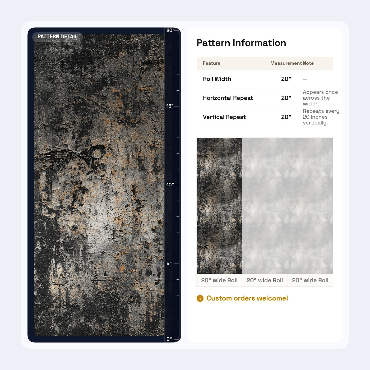 Grunge Texture Wallpaper Industrial Concrete Wall Mural