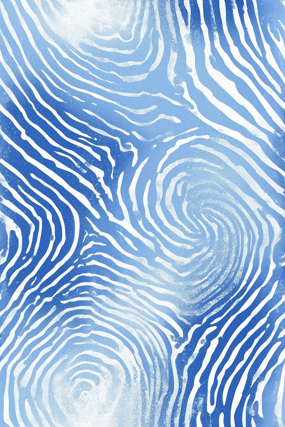 Blue Abstract Wallpaper Wavy Line Topographic Contour Pattern