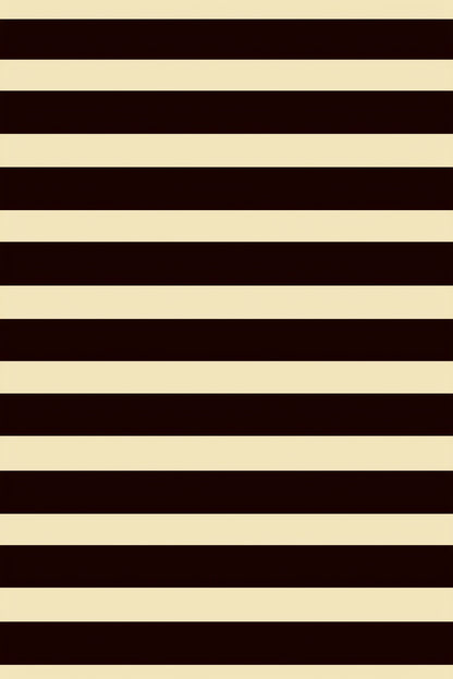 Espresso Brown Horizontal Stripe Wallpaper Modern Graphic Pattern