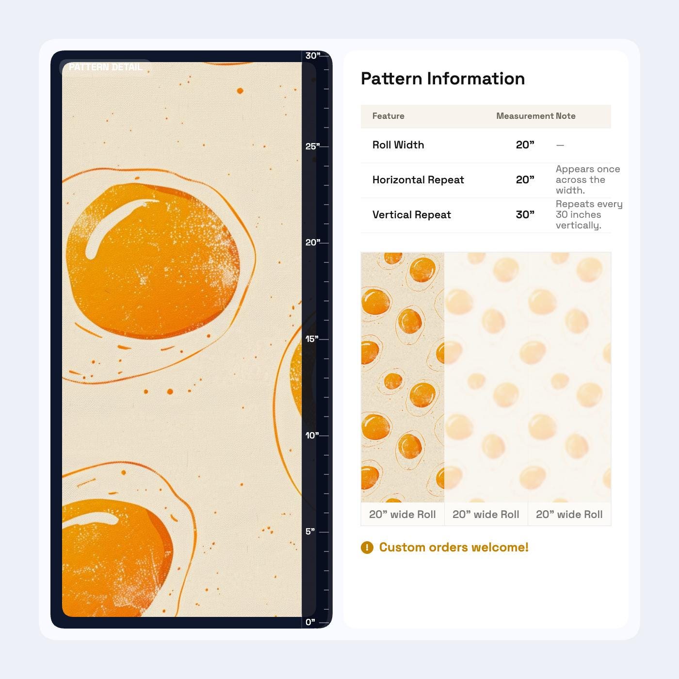 Funky Dots Wallpaper | Retro Orange Peel and Stick Mural