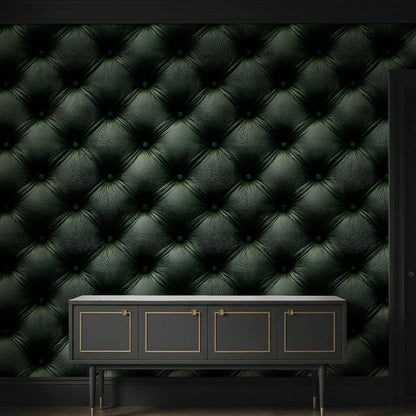 Tufted Wallpaper Leather Geometric Wall Mural