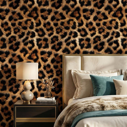 Animal Print Wallpaper Leopard Fur Wall Mural