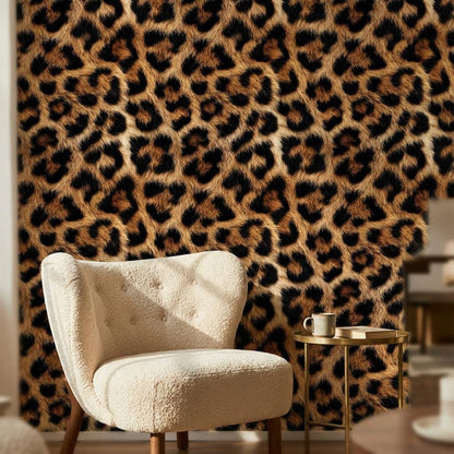 Animal Print Wallpaper Leopard Fur Wall Mural