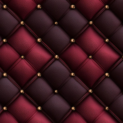 Geometric Wallpaper Quilted Red Wall Mural
