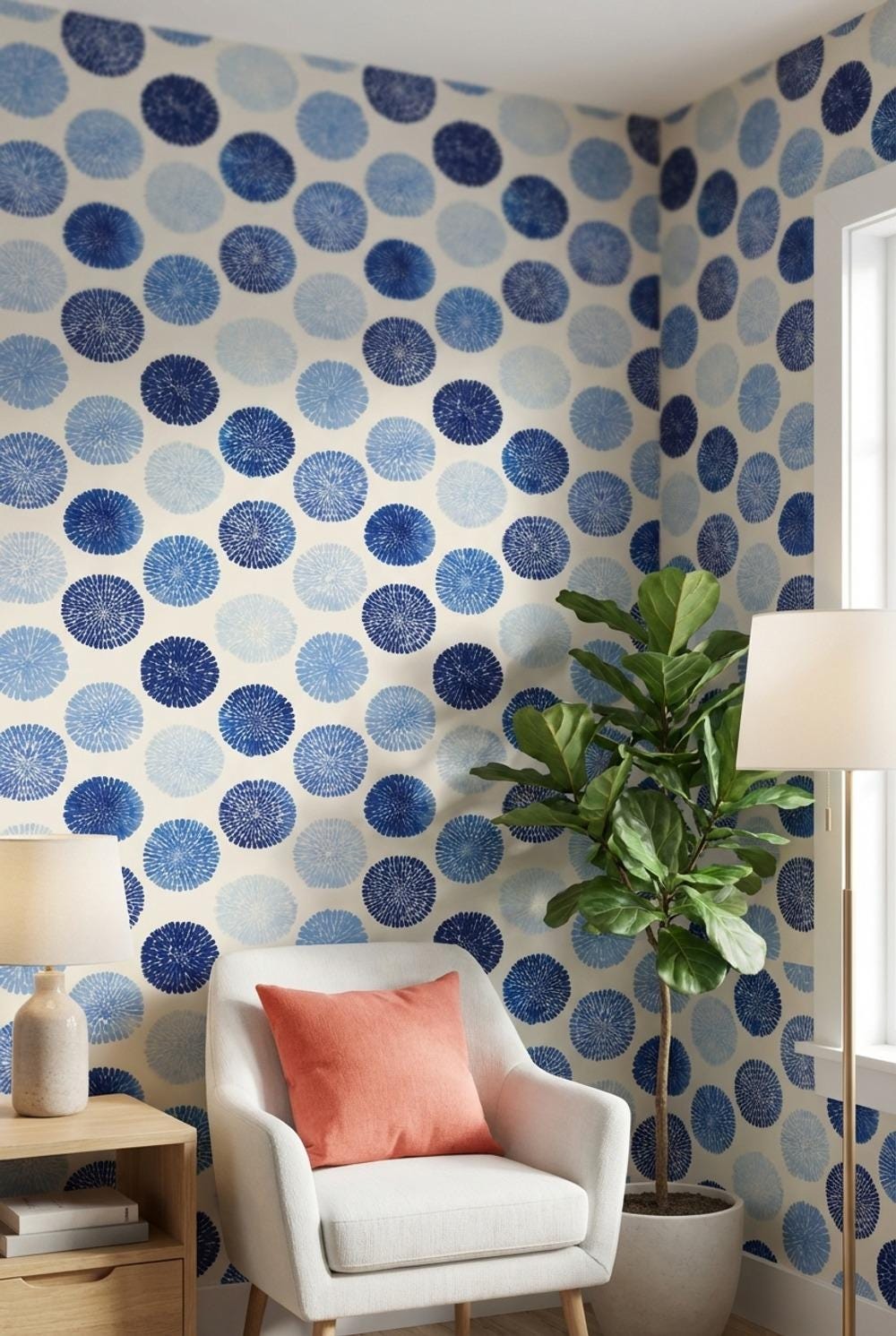 Geometric Wallpaper Abstract Modern Wall Mural