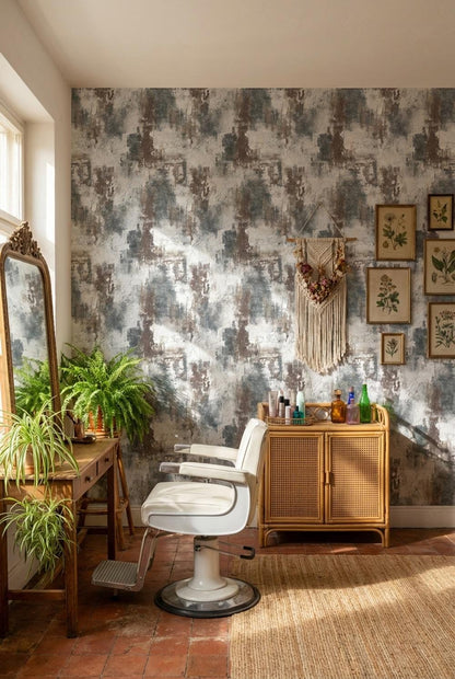 Industrial Wallpaper Abstract Vintage Wall Mural