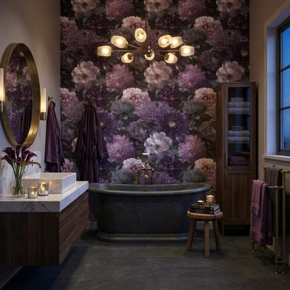 Floral Wallpaper Glamorous Modern Wall Mural