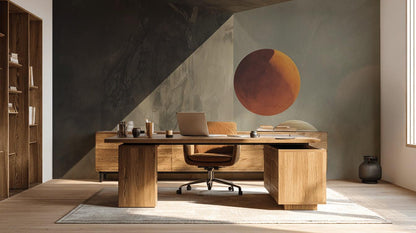 Elegant Sphere Wallpaper Modern Geometric Wall Mural