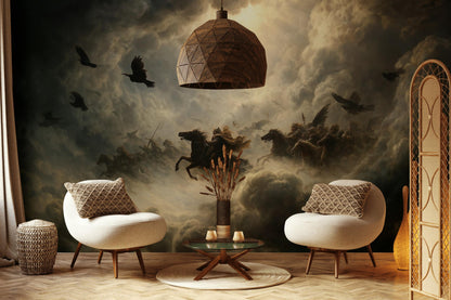 Epic Wallpaper Mythical Riders Wall Mural