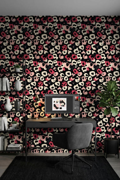 Abstract Wallpaper Bold Eclectic Wall Mural