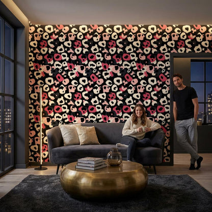 Abstract Wallpaper Bold Eclectic Wall Mural