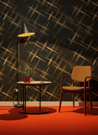 Abstract Pattern Wallpaper Elegant Modern Wall Mural