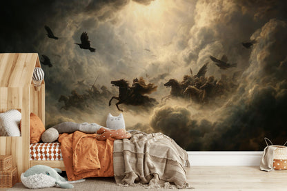 Epic Wallpaper Mythical Riders Wall Mural