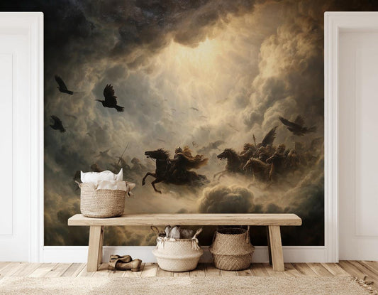 Epic Wallpaper Mythical Riders Wall Mural
