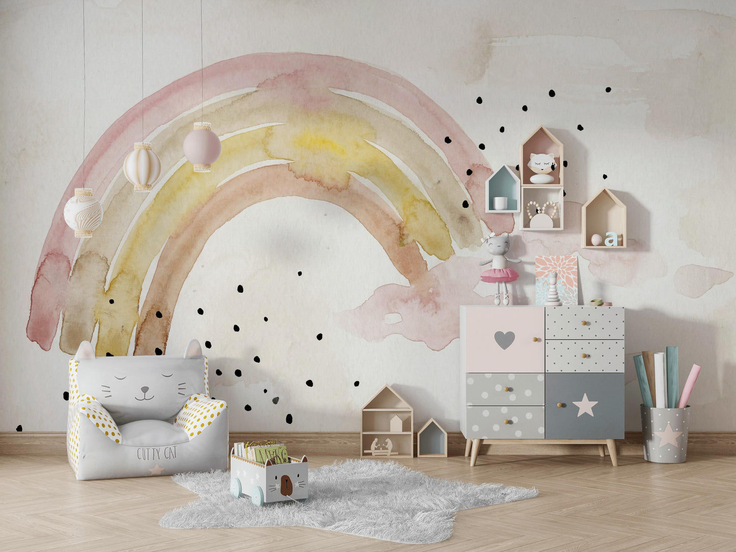 Paper Texture Wallpaper Textured Paper Watercolor Wall Mural