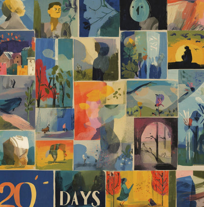 Collage Wallpaper Modern Eclectic Wall Mural