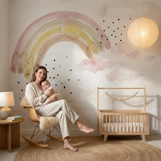 Paper Texture Wallpaper Textured Paper Watercolor Wall Mural