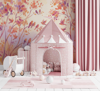 White Background Wallpaper Cream Ivory Wall Mural