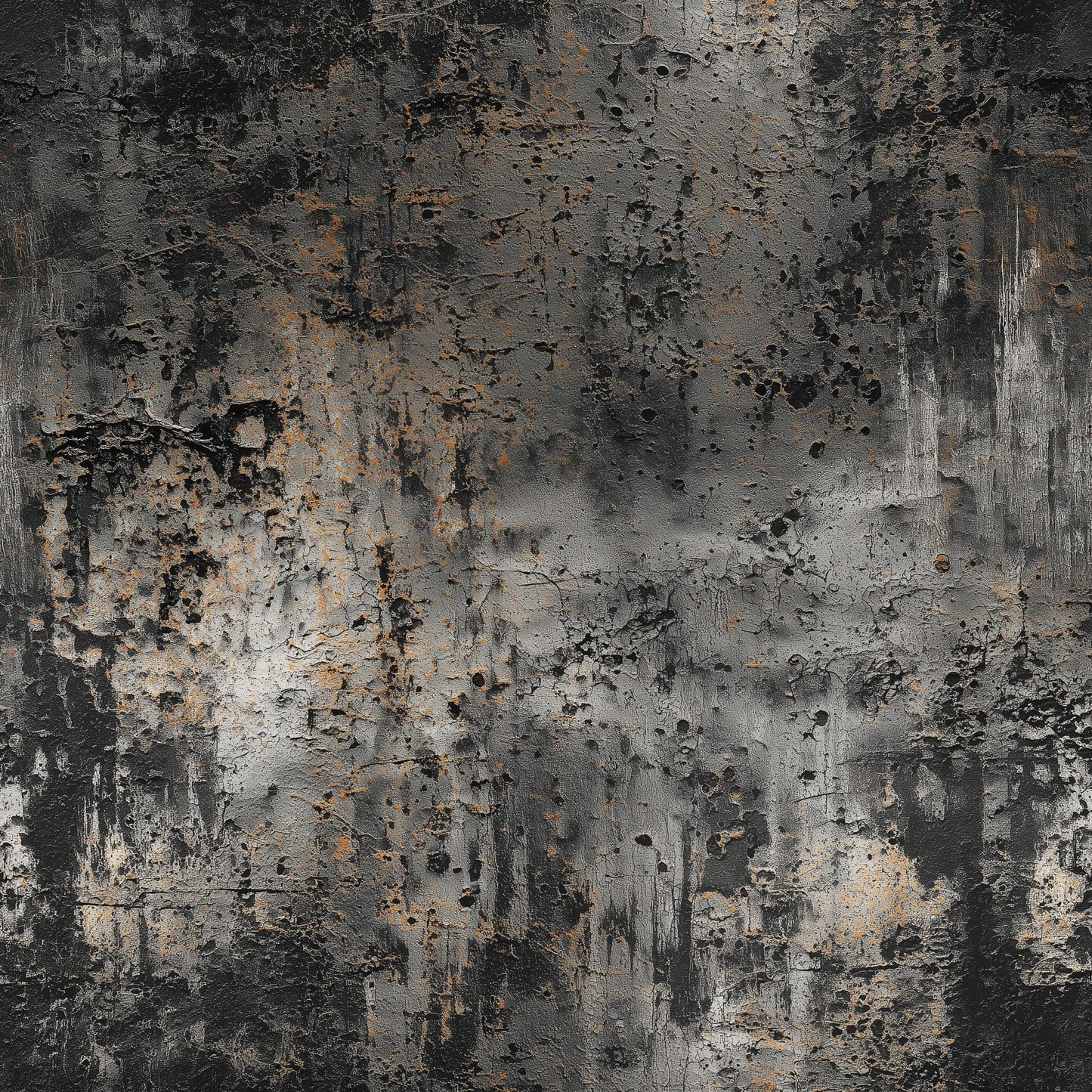 Grunge Texture Wallpaper Industrial Concrete Wall Mural