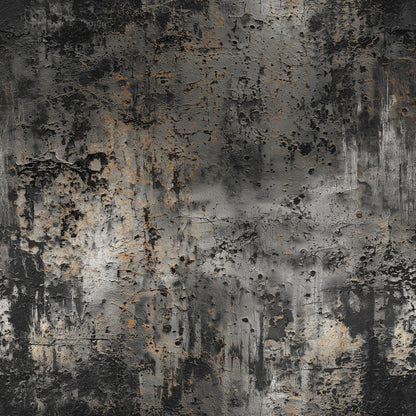 Grunge Texture Wallpaper Industrial Concrete Wall Mural