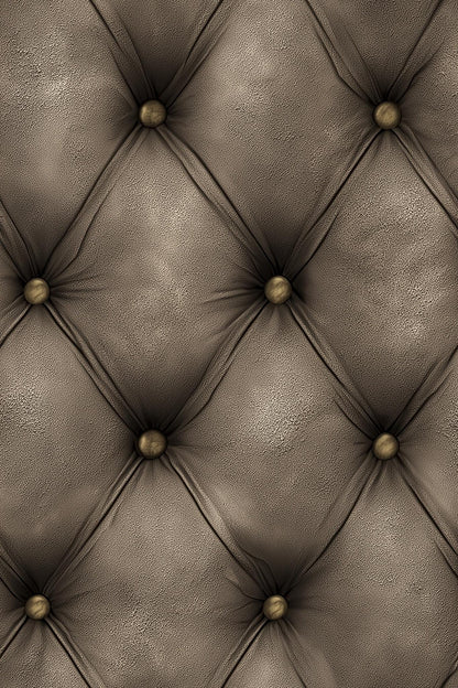 Tufted Leather Wallpaper Button Tufting Diamond Quilted Wall Mural