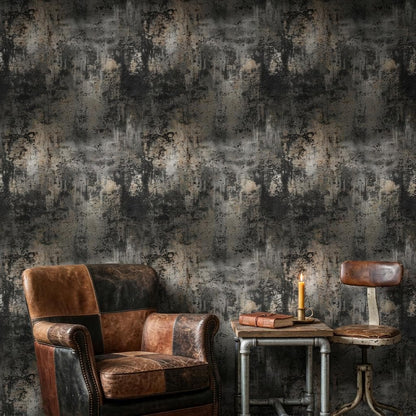 Grunge Texture Wallpaper Industrial Concrete Wall Mural