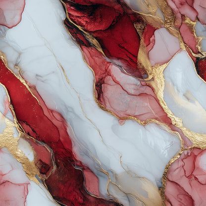 Marble Wallpaper Fluid Art Luxury Glam Wall Mural