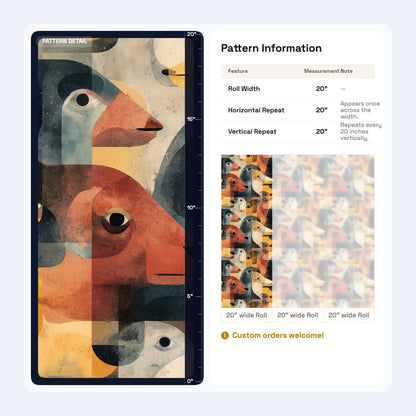 Abstract Artistic Wallpaper Modern Painterly Pattern Unique Contemporary Wall Decor
