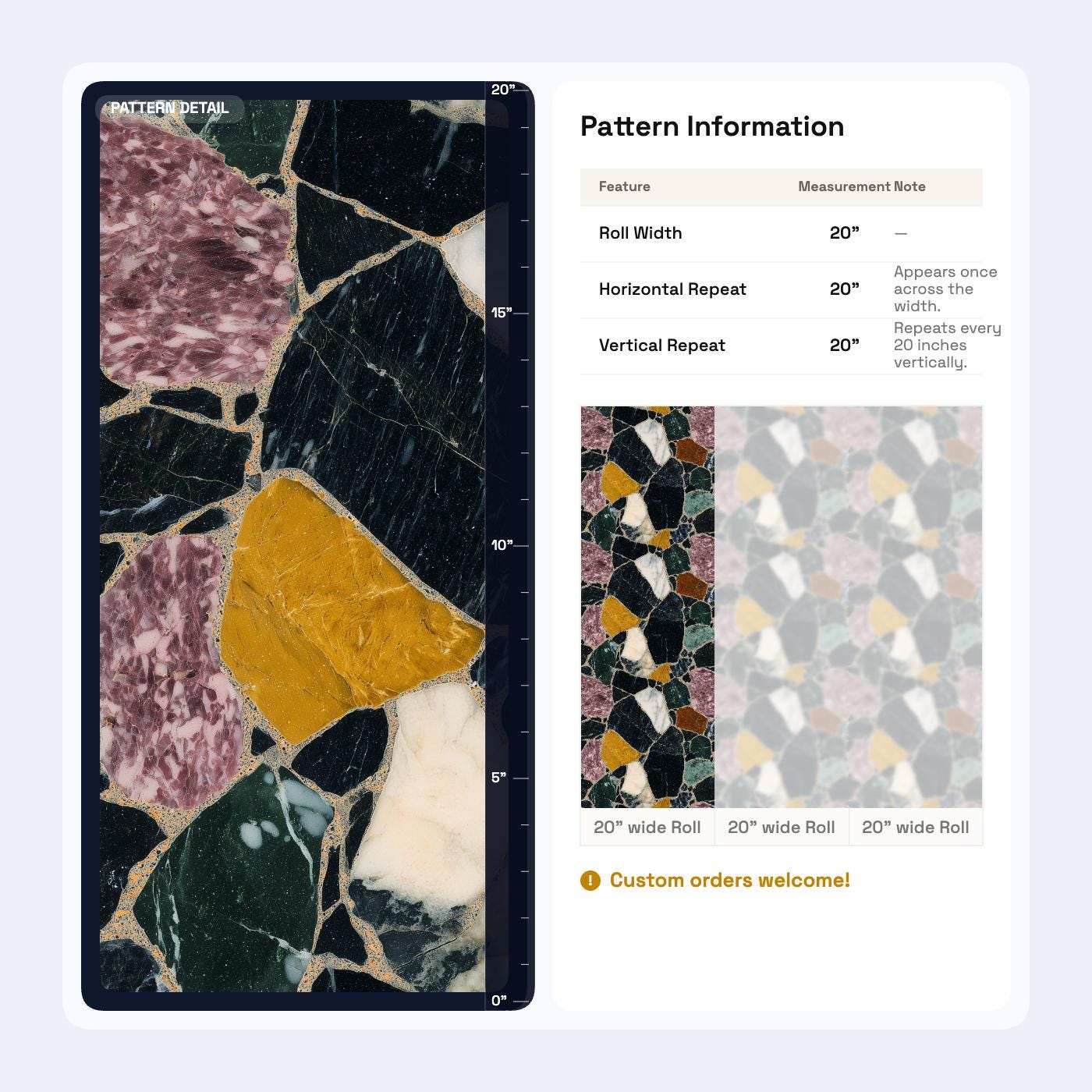 Dark Terrazzo Wallpaper Marble Stone Pattern Modern Luxury Wall Decor Interior Design
