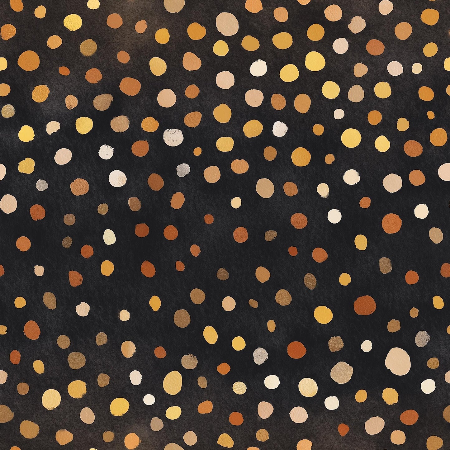 Dark Polka Dot Wallpaper Gold Speckle Modern Luxury Wall Decor Statement Design