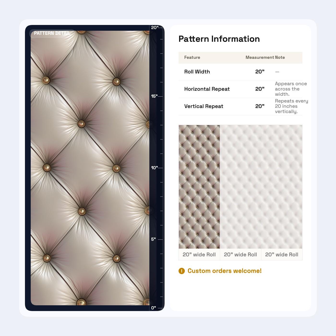 Beige Tufted Wallpaper Leather Look Wall Decor Neutral Luxury Panel Design Classic Elegant Interior