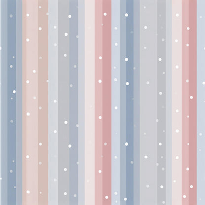 Vertical Stripes Wallpaper Minimal Pastel Pattern Soft Modern Decor