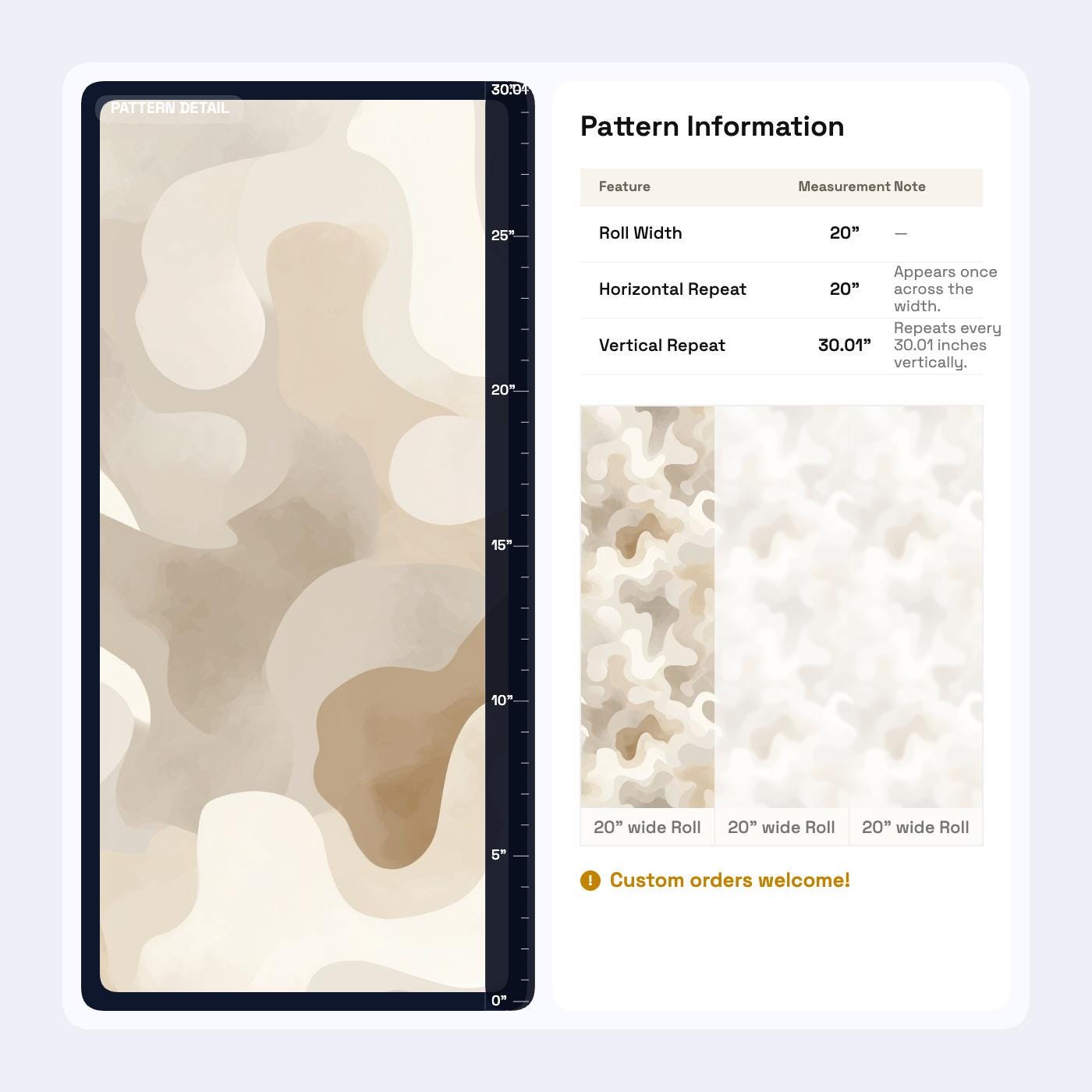 Organic Modern Wallpaper Neutral Abstract Pattern Japandi Wall Decor