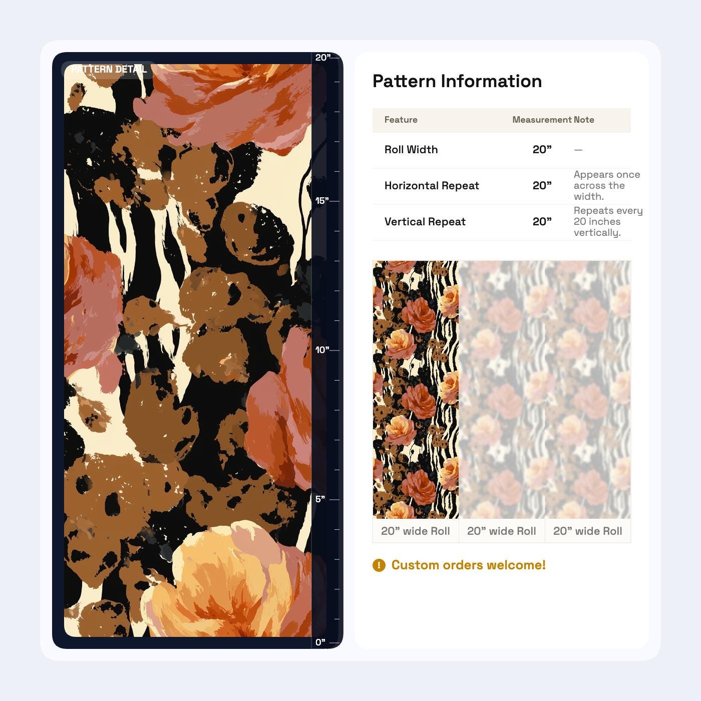 Maximalist Floral Wallpaper Animal Print Botanical Pattern Moody Luxury Wall Decor