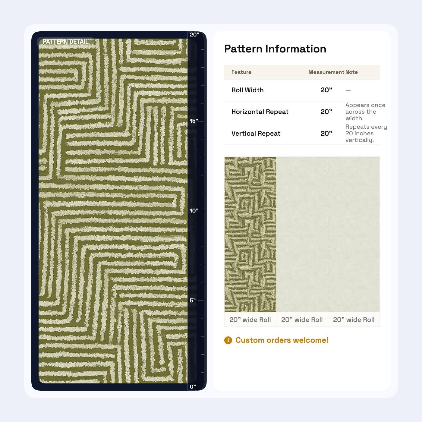 Olive Green Maze Wallpaper Geometric Labyrinth Pattern Modern Organic Wall Decor