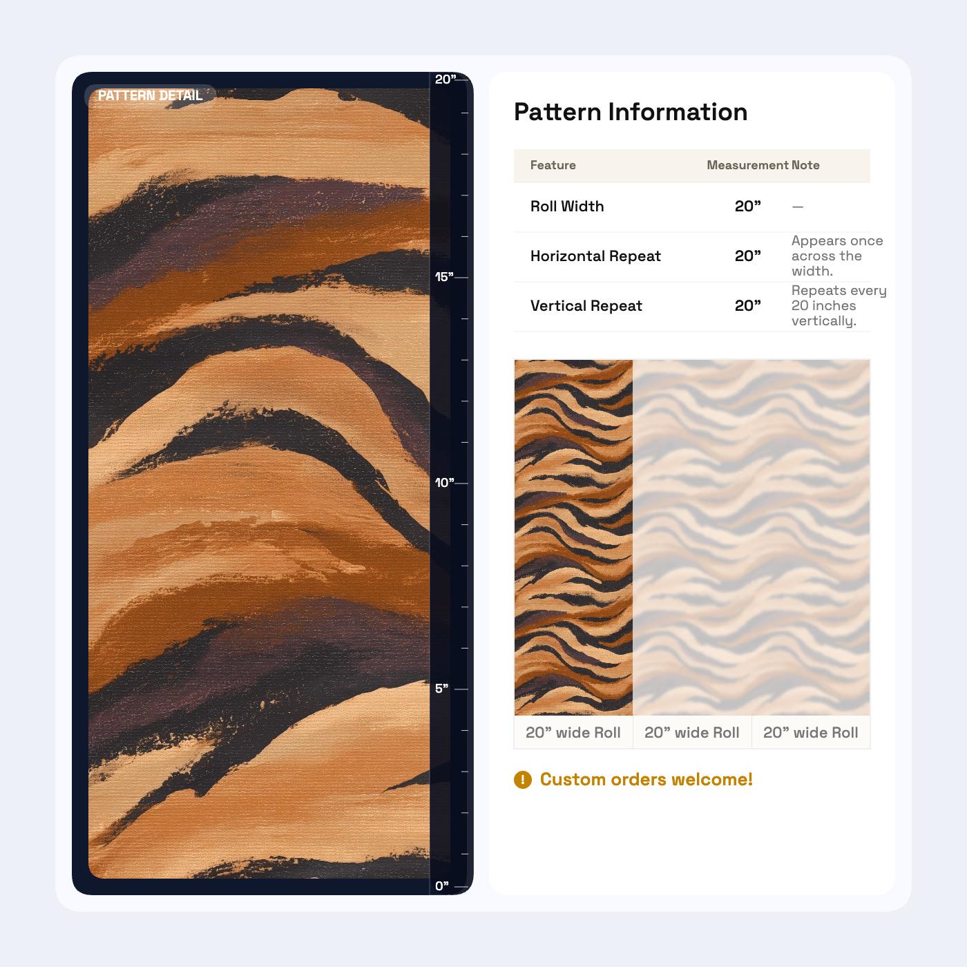 Organic Earth Wave Wallpaper Abstract Desert Brushstroke Pattern Modern Neutral Wall Decor