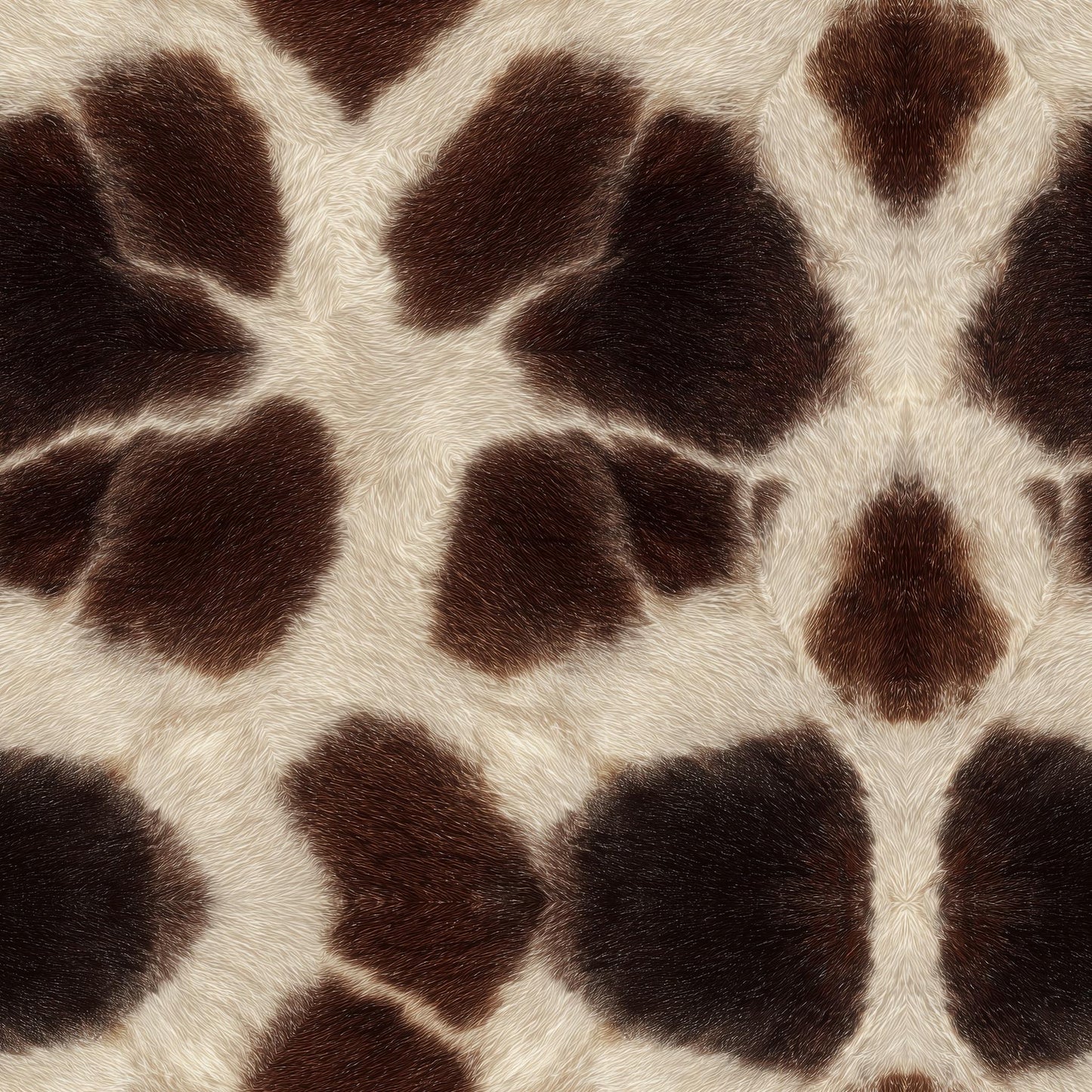 Giraffe Print Wallpaper Safari Luxe Animal Pattern Neutral Brown Statement Decor