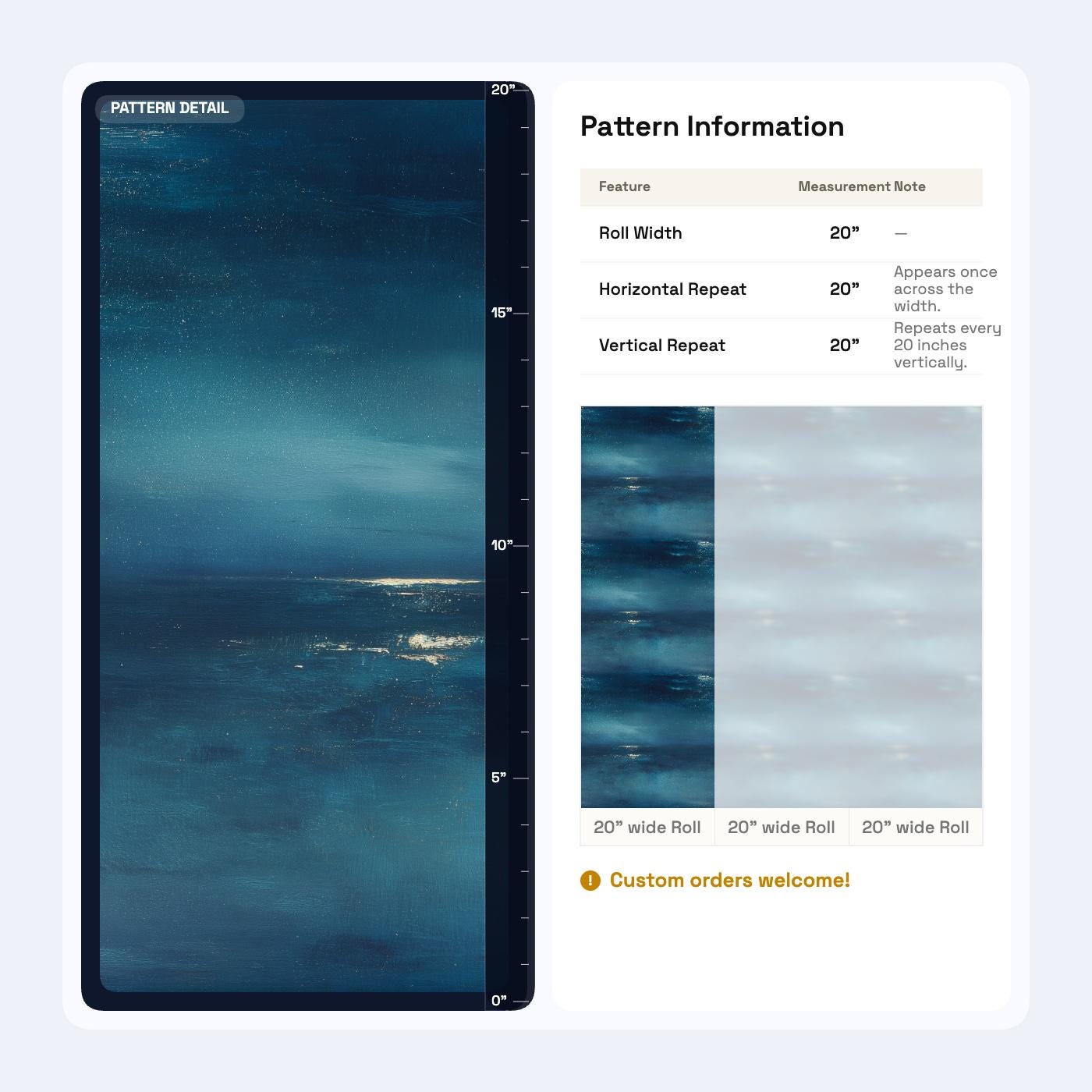 Midnight Ocean Wallpaper Moody Coastal Abstract Blue Seascape Luxury Wall Decor