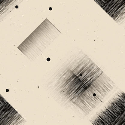 Charcoal Geometric Wallpaper Minimalist Abstract Pattern Contemporary Bauhaus Decor