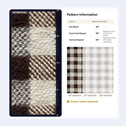 Rustic Plaid Wallpaper Cozy Cabin Decor Lodge Style Check Pattern Wall Covering