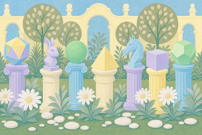 Montessori Wall Mural Educational Playroom Wallpaper Pastel Learning Space Nursery Decor