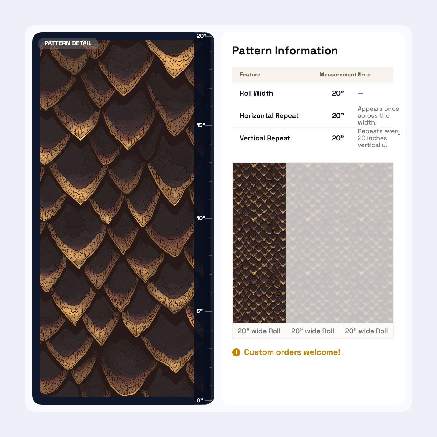 Dragon Scale Wallpaper Dark Bronze Fantasy Pattern Gothic Luxury Decor