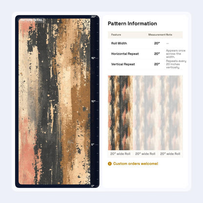 Abstract Grunge Wallpaper Neutral Earth Tone Modern Rustic Wall Decor