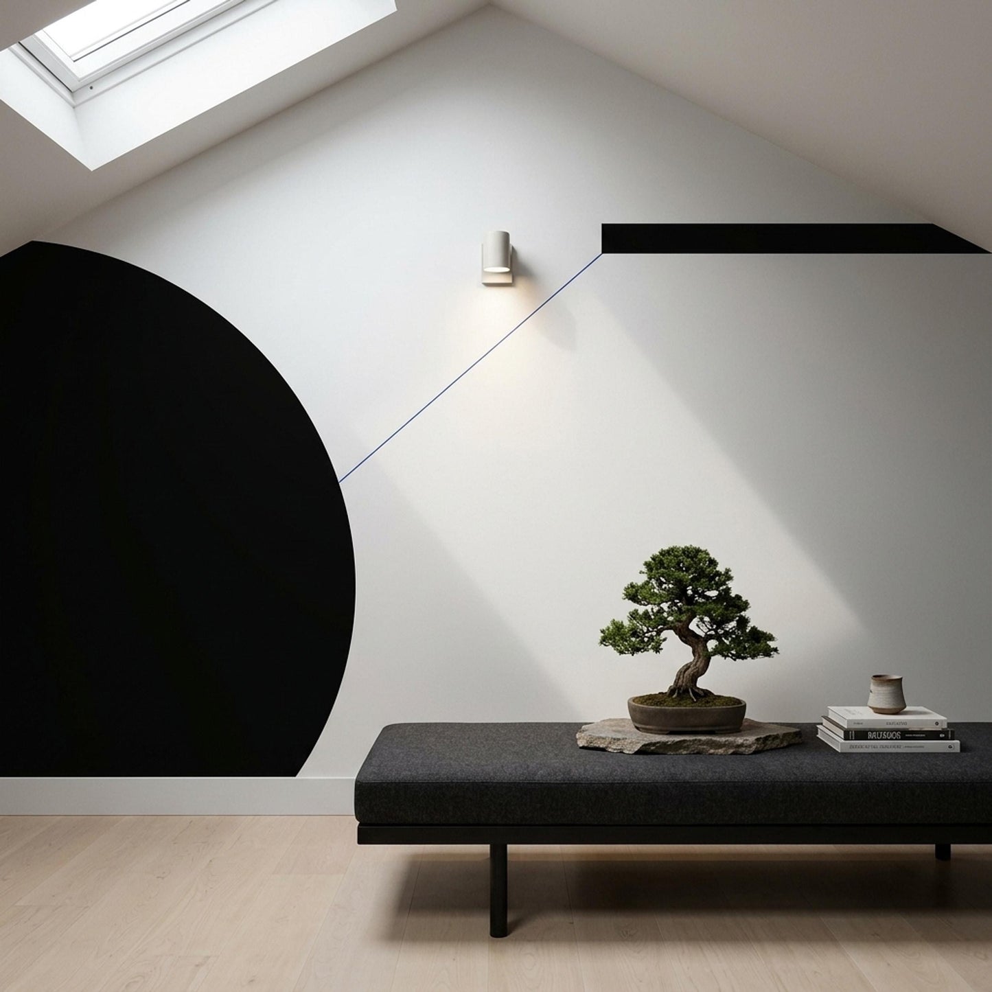 Architectural Minimalist Wall Mural Modern Bauhaus Geometry Luxury Designer Wall Decor