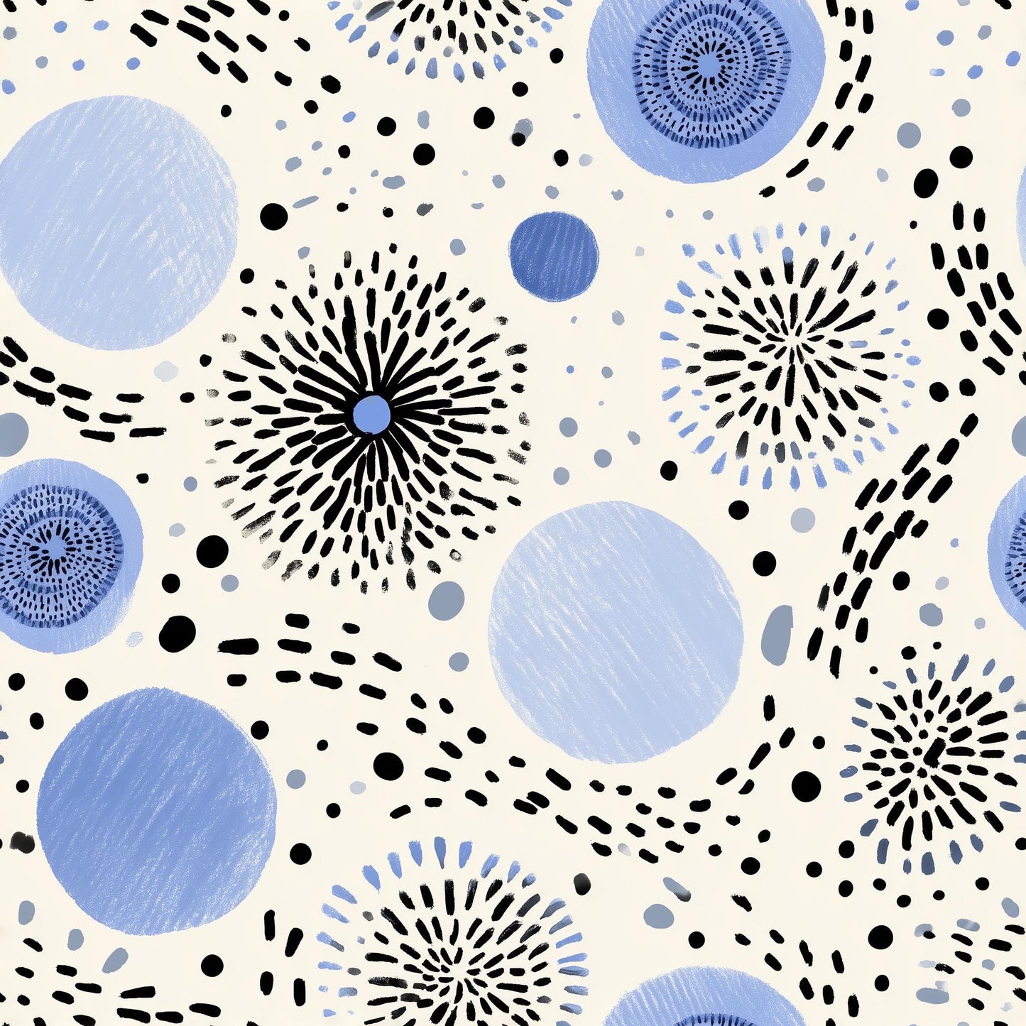 Scandinavian Modern Wallpaper Mid Century Abstract Nordic Geometric Wall Decor